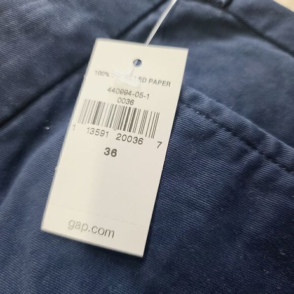 GAP Navy 7" Shorts Size 36 NWT - Picture 4 of 6